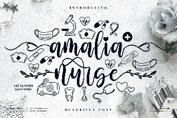 amalia nurse font