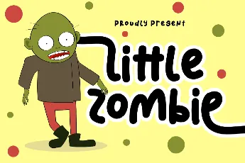 Little Zombie font