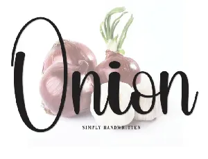 Onion Script font