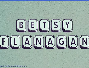 Betsy Flanagan font