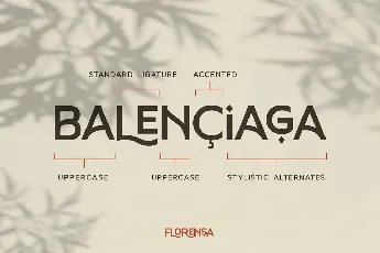 Florensa font