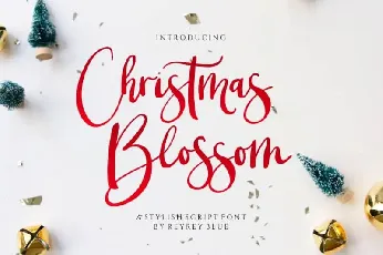 Christmas Blossom font