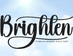 Brighten font