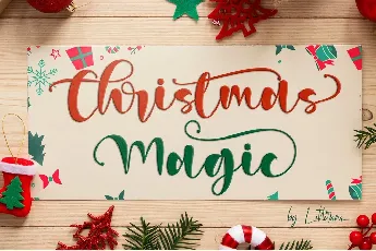 Christmas Magic font