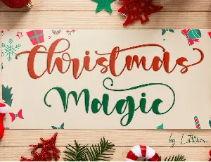 Christmas Magic font