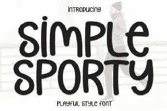 Simple Sporty Display font