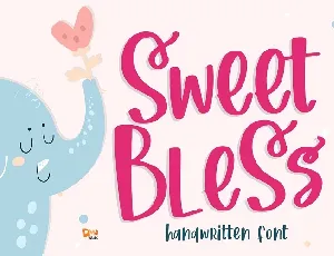 Sweet Bless Handwritten font