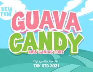 Guava Candy font