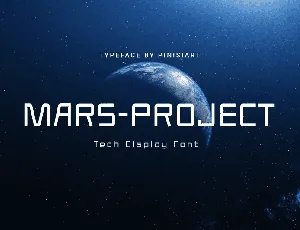 Mars-Project font