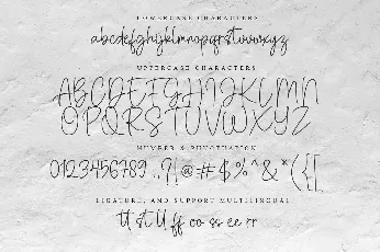 Margareth Script font