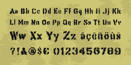 This Corrosion font