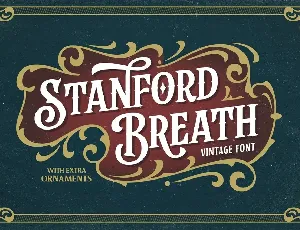 Stanford Breath font