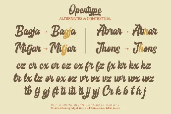 Menlawai Typeface font