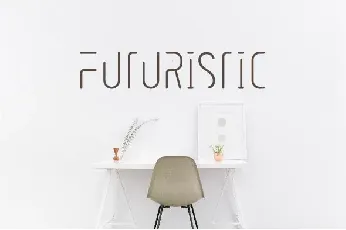 Futuristic font