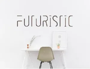 Futuristic font