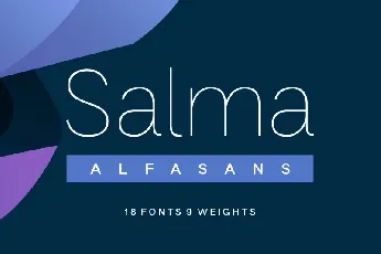 Salma Alfasans Family font