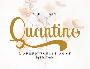 Quantine font