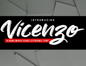 Vicenzo font