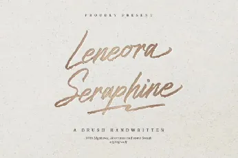 Leneora Seraphine font