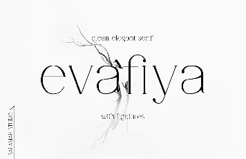 Evafiya font