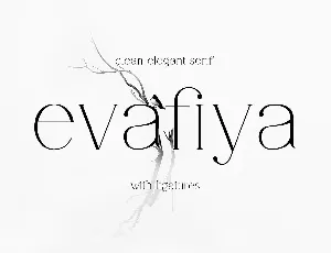 Evafiya font