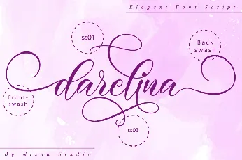 Darelina font