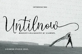 Untilnow Demo font