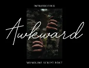 Awkward font