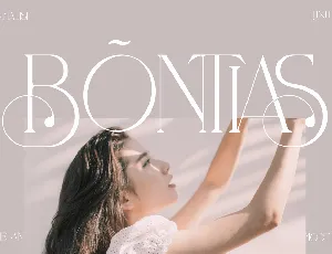 Bontias Elegant Serif font