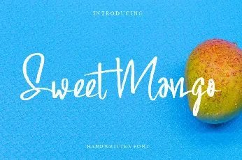 Sweet Mango font