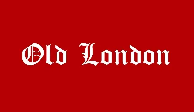 Old London font