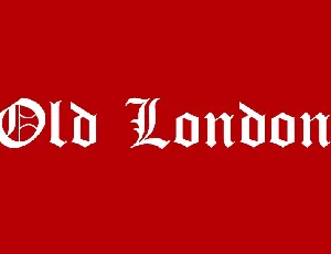 Old London font