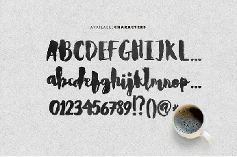 Carlitos | Grunge Script font