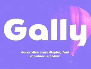 Gally font