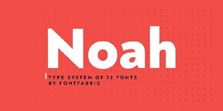 Noah Family font