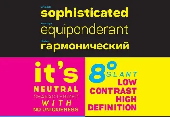 Neutral Grotesk Family font