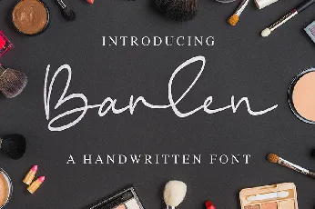 Barlen font