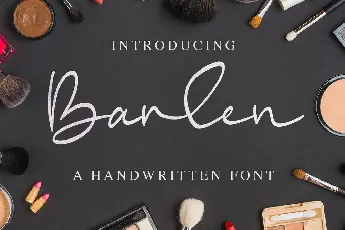 Barlen font