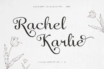 Rachel Karlie DEMO font