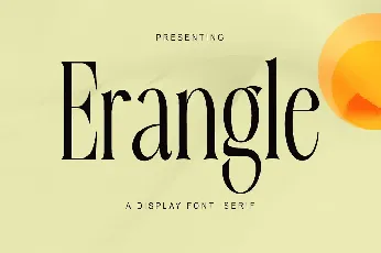 Erangle font