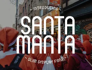 Santa Manta font