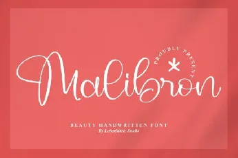 Malibron font