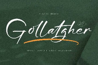 Gollatgher font