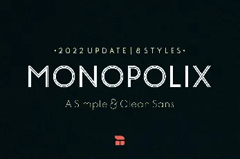 Monopolix Family font