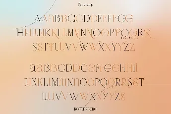 Rotterburg Stylish Display font