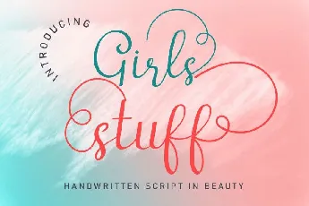 Girls Stuff font