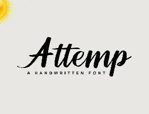 Attemp font