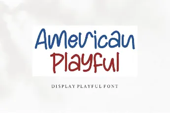 American Playful font