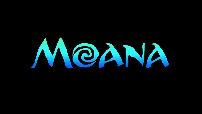 Moana font