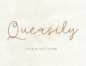 Queasily font